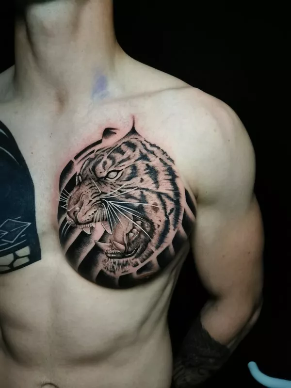 Création de tatouage réaliste , Thillot, Taïga Zore Art Tattoo