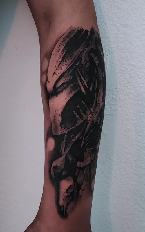 Création de tatouage réaliste , Thillot, Taïga Zore Art Tattoo