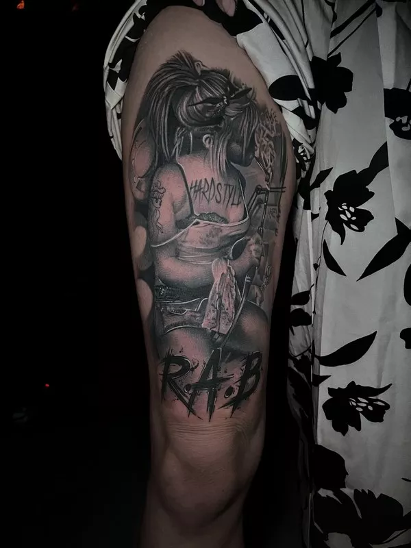 Création de tatouage réaliste , Thillot, Taïga Zore Art Tattoo