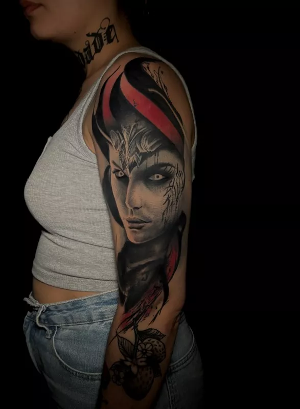 Création de tatouage réaliste , Thillot, Taïga Zore Art Tattoo