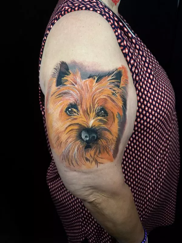 Création de tatouage réaliste , Morschwiller , Taïga Zore Art Tattoo