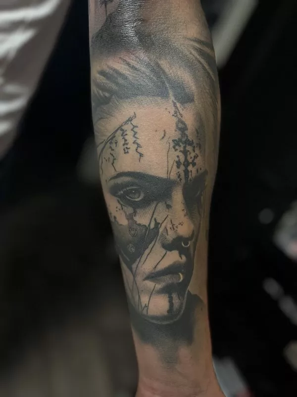 Création de tatouage réaliste , Thillot, Taïga Zore Art Tattoo