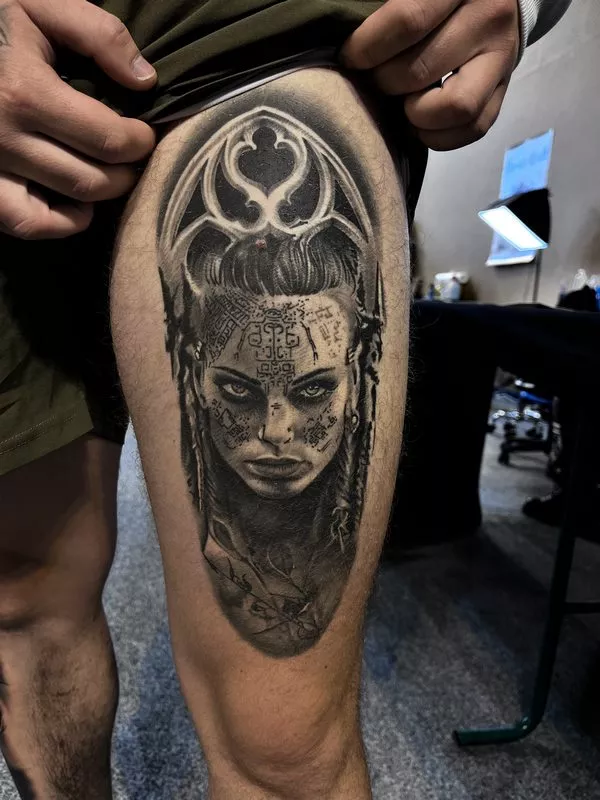 Création de tatouage réaliste , Thillot, Taïga Zore Art Tattoo