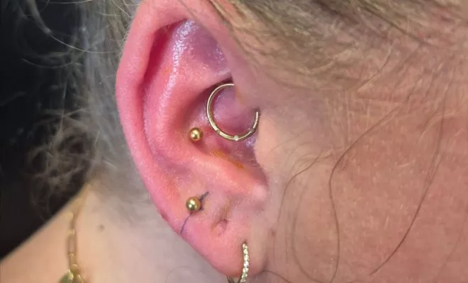 Piercing visage, Le Thillot, Taïga Zore Art Tattoo