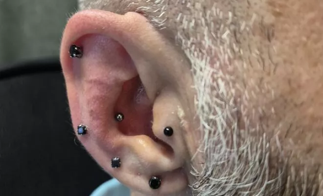 Piercing visage, Le Thillot, Taïga Zore Art Tattoo