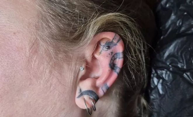 Piercing visage, Le Thillot, Taïga Zore Art Tattoo