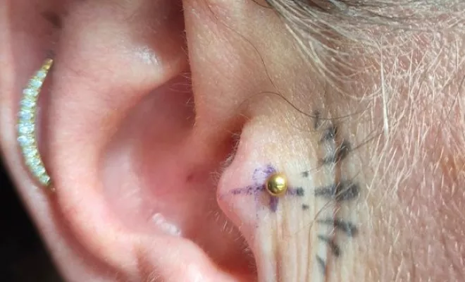 Piercing visage, Le Thillot, Taïga Zore Art Tattoo