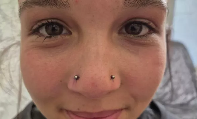 Piercing visage, Le Thillot, Taïga Zore Art Tattoo